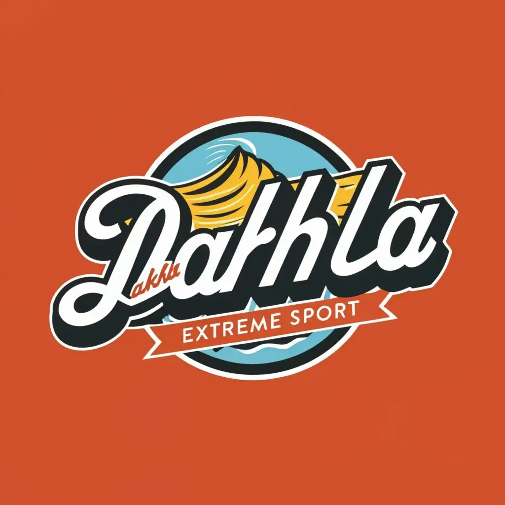 LOGO-Design-For-Dakhla-Extreme-Sports-Dynamic-Typography-with-Surf-Morocco-Theme