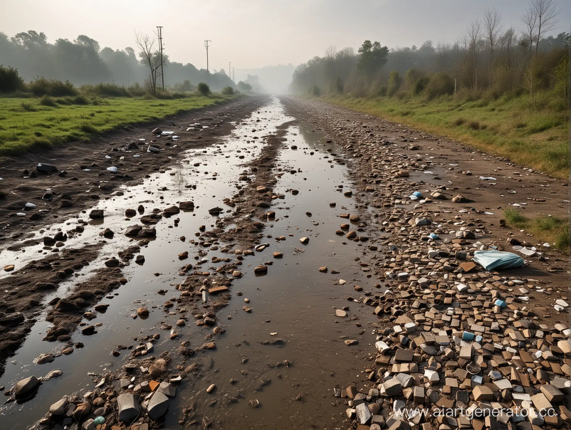 Urban-Landscape-Pollution-Illustration-of-Environmental-Degradation