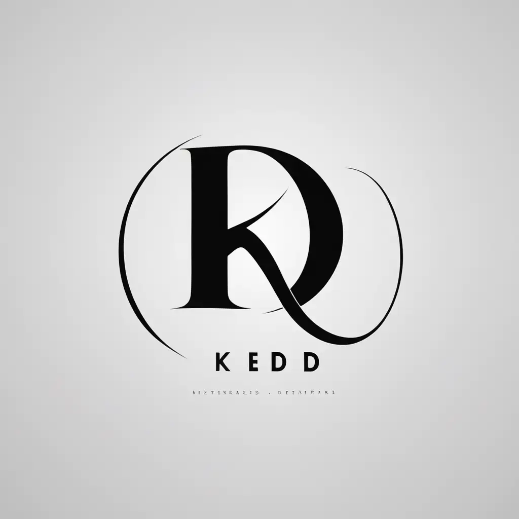  KD, Create unique, upscale, professional style logo of "KD"