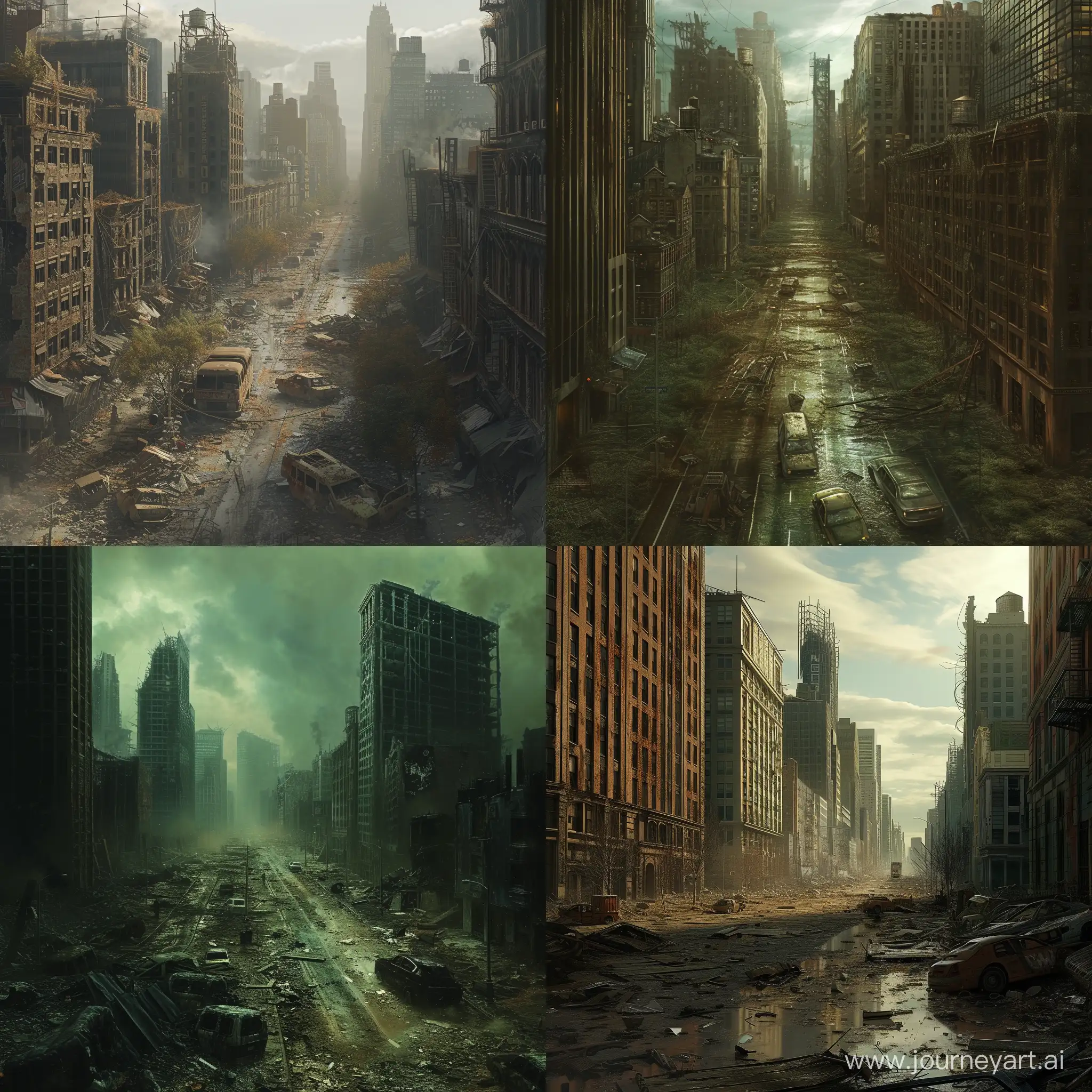 город после апокалипсиса
