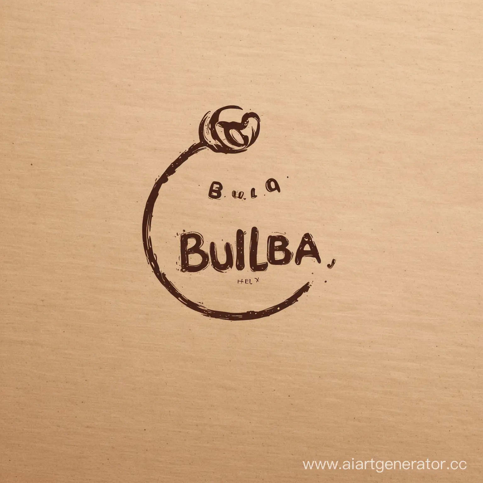 Bulba-Here-Restaurant-Logo-A-Delicious-Fusion-of-Culinary-Elegance-and-Welcoming-Charm