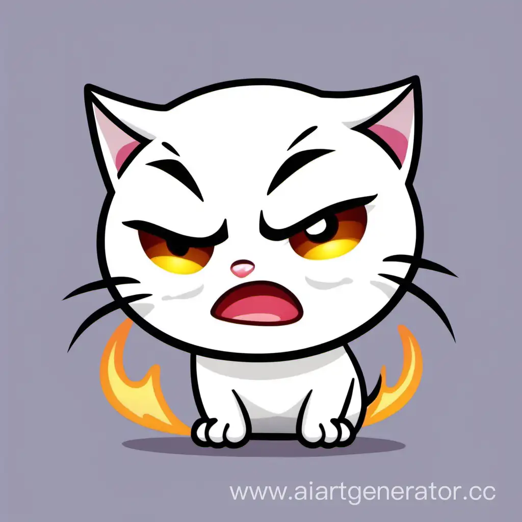 Angry-White-Kitten-Emoji-Expressive-Cat-Emoticon