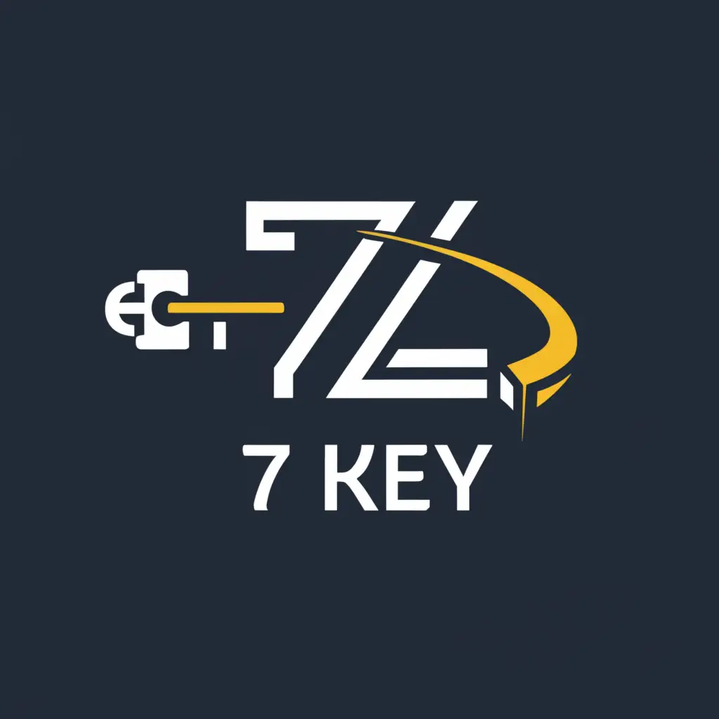 LOGO-Design-For-7-Key-Guiding-You-on-Your-Travel-Journey-with-Clarity