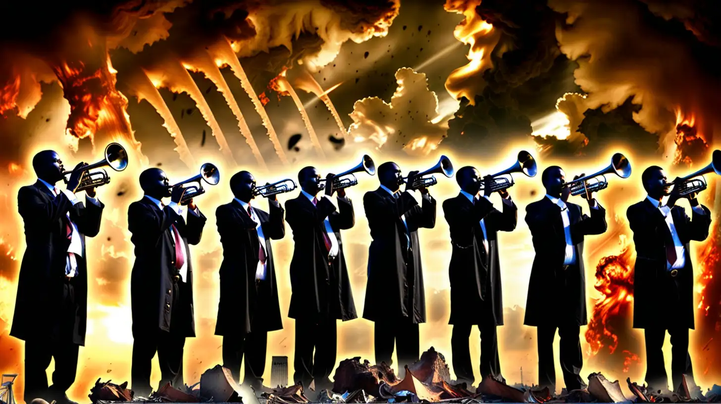 Apocalyptic Vision The 7 Trumpets Unveiled
