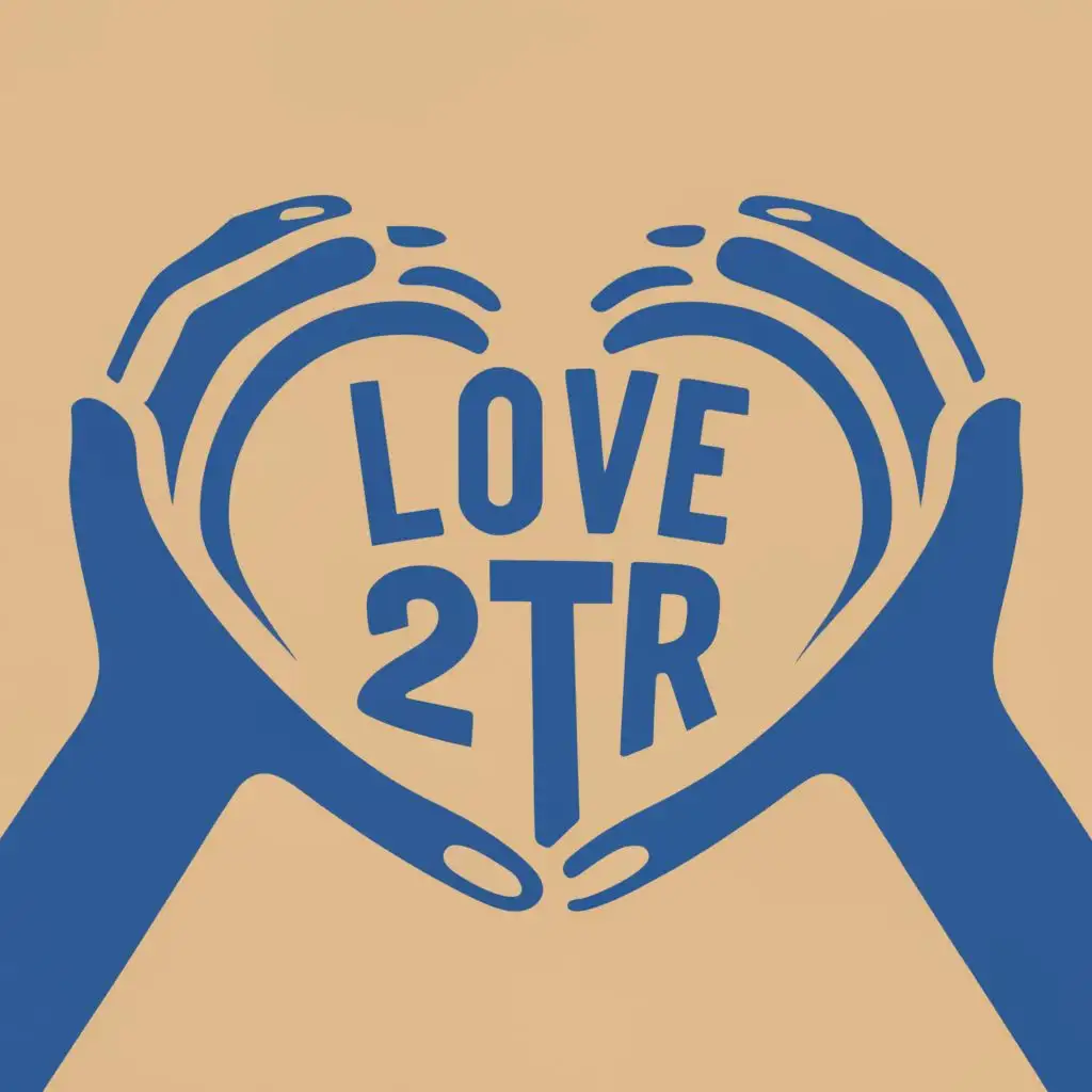 logo, Family Services, with the text "Love2TR", typography, be used in Home Family industry
