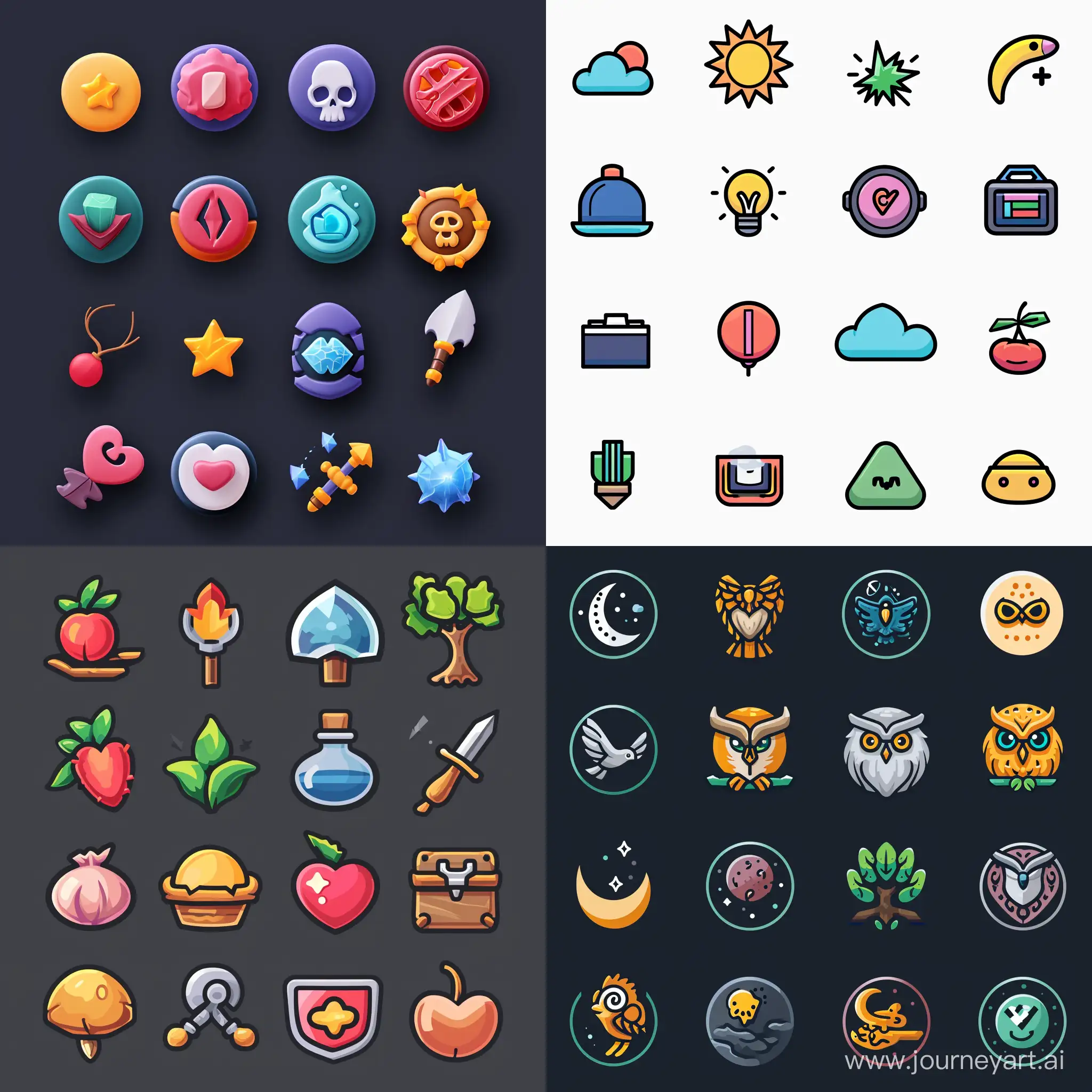 I will make you 10 plus 2 free icons within 24 hours