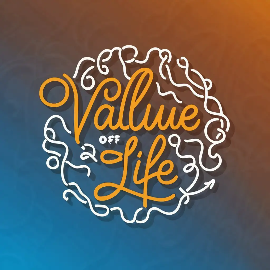 a logo design,with the text "Value of Life", main symbol:world,complex,clear background