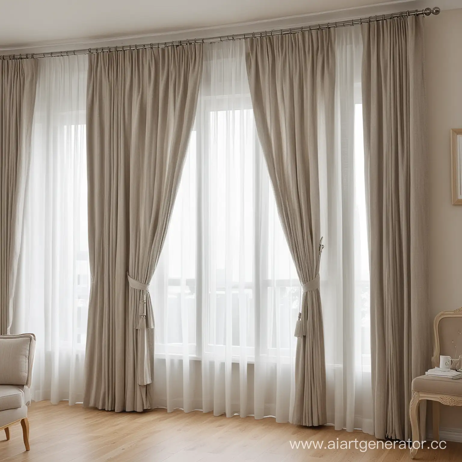 Tending-to-Curtains-A-Delicate-Homemaking-Moment