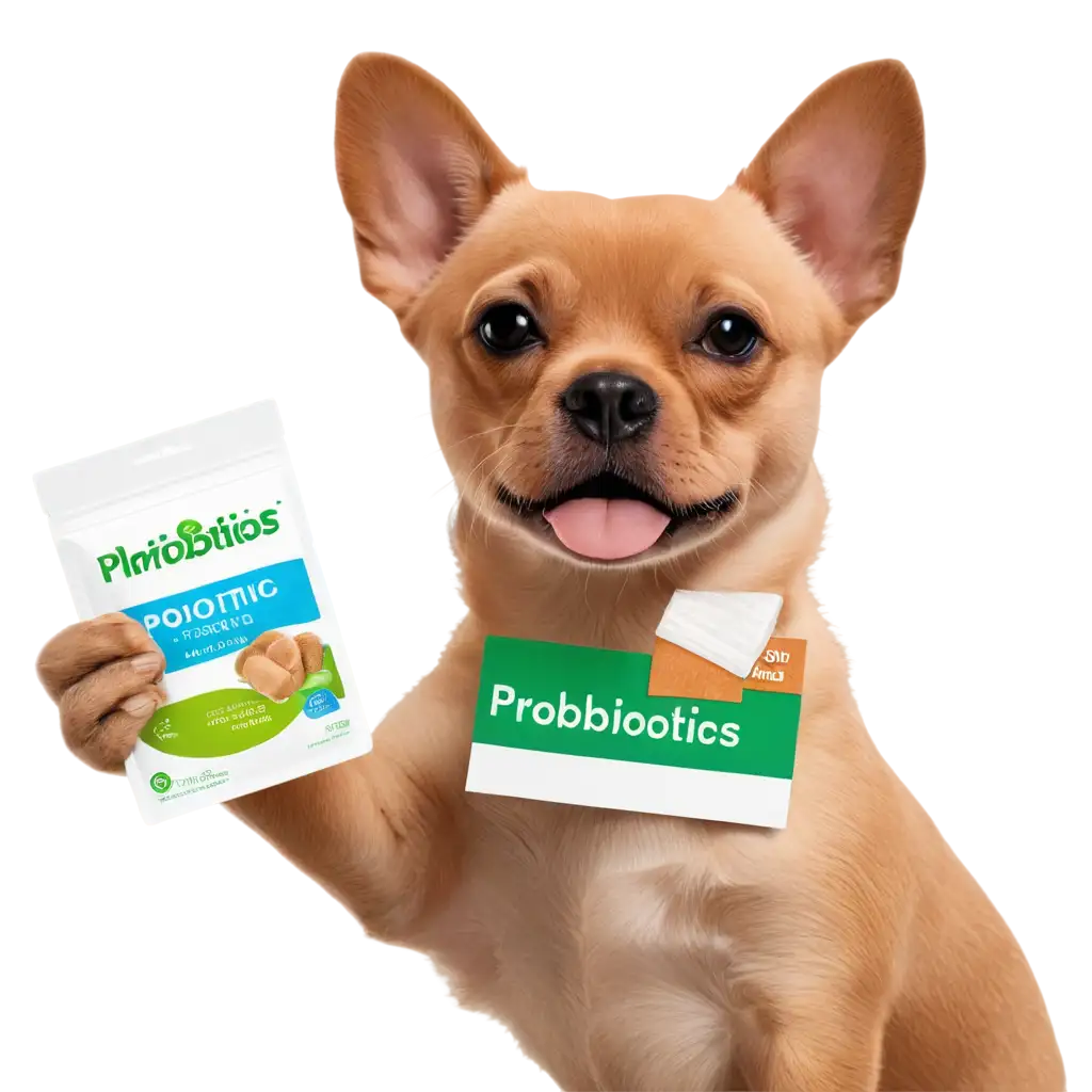 Adorable-Dog-Holding-a-Packet-of-Probiotics-PNG-Image-for-Health-and-Wellness-Websites
