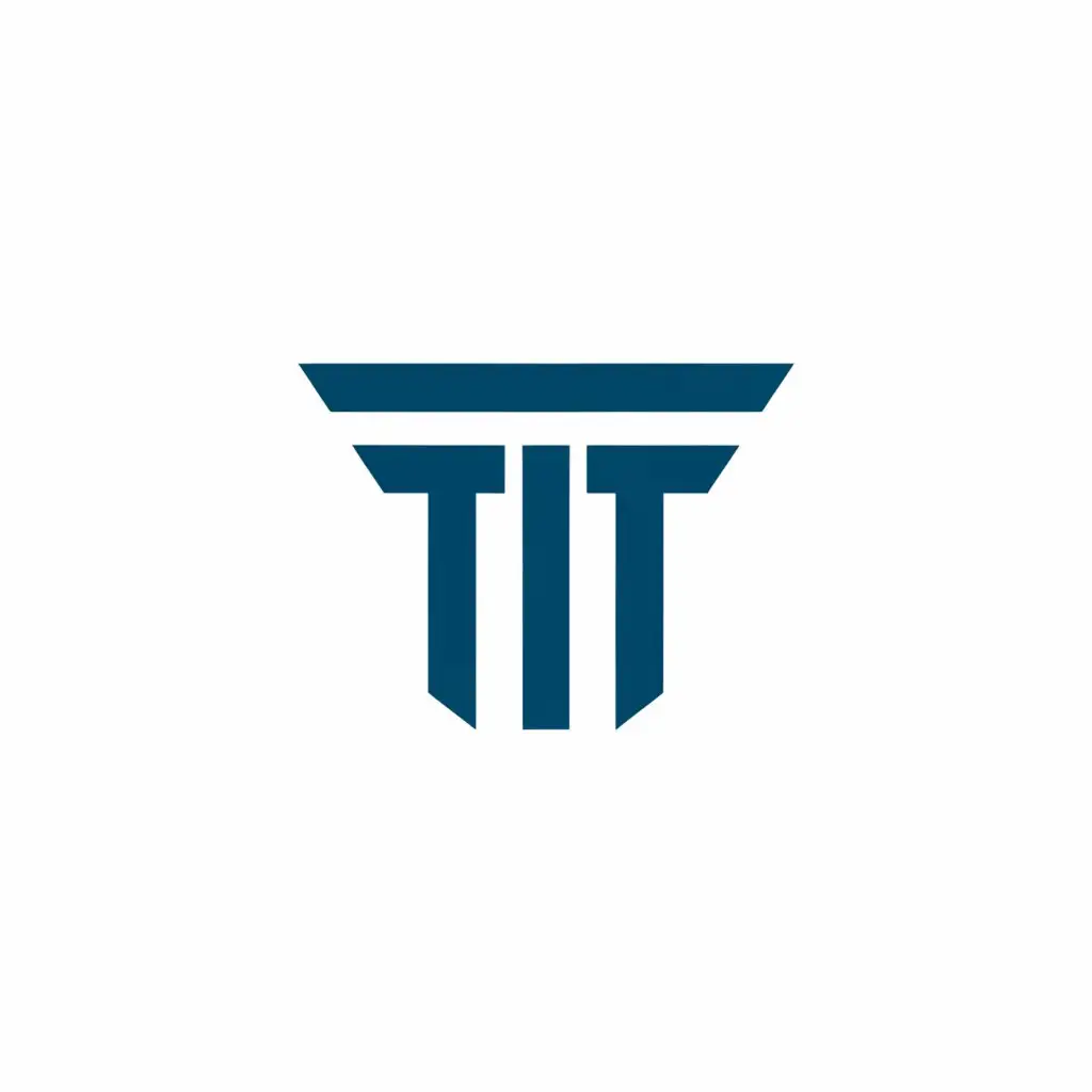 a logo design,with the text "Tbun Institute of Techbology", main symbol:TIT,Moderate,be used in Education industry,clear background