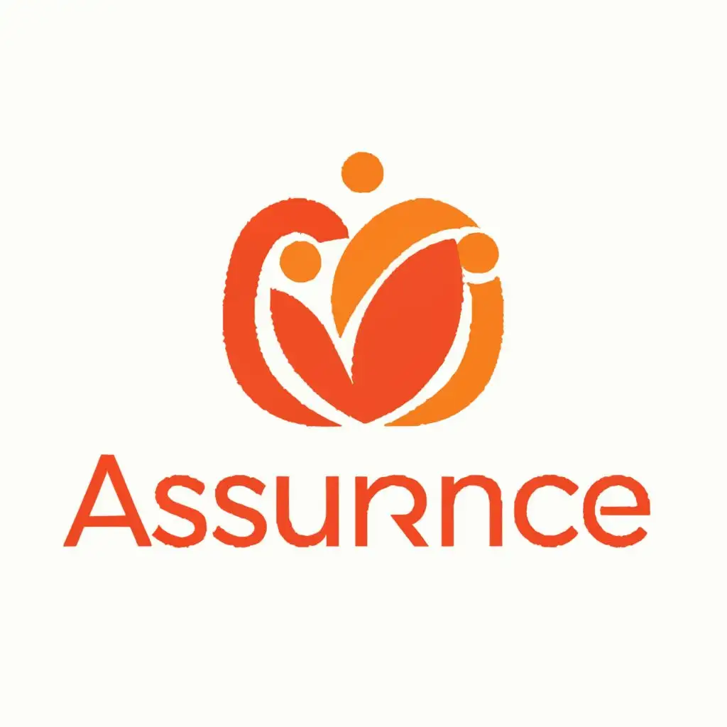 logo, Support for Caregivers.
The logo should incorporate shades of orange and red
The logo must exude a modern look and feel, with the text "assurance", typography