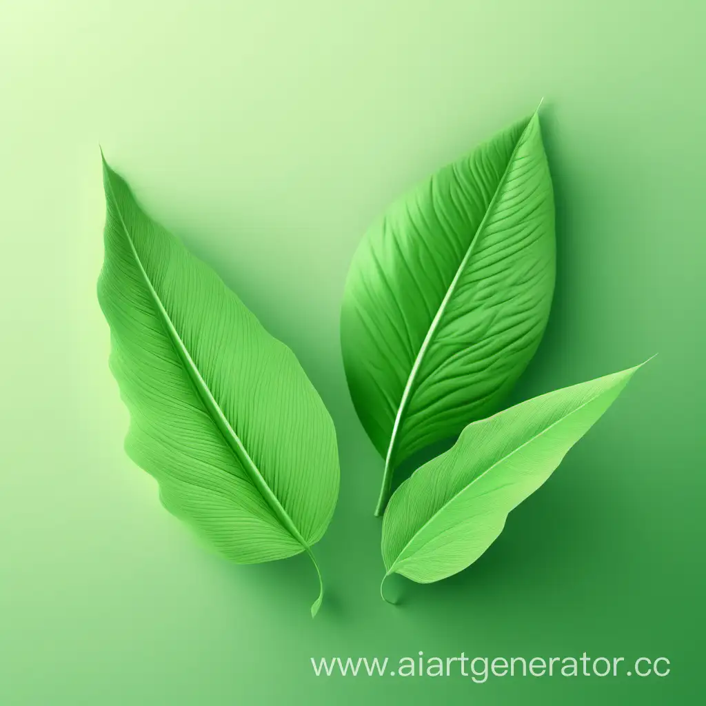 Artistic-Rendering-of-Soft-Green-Leaves