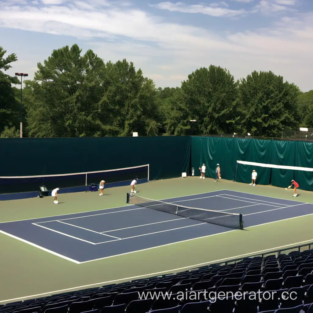 Vibrant-Tennis-Tournament-Spectators-at-Courtside-View