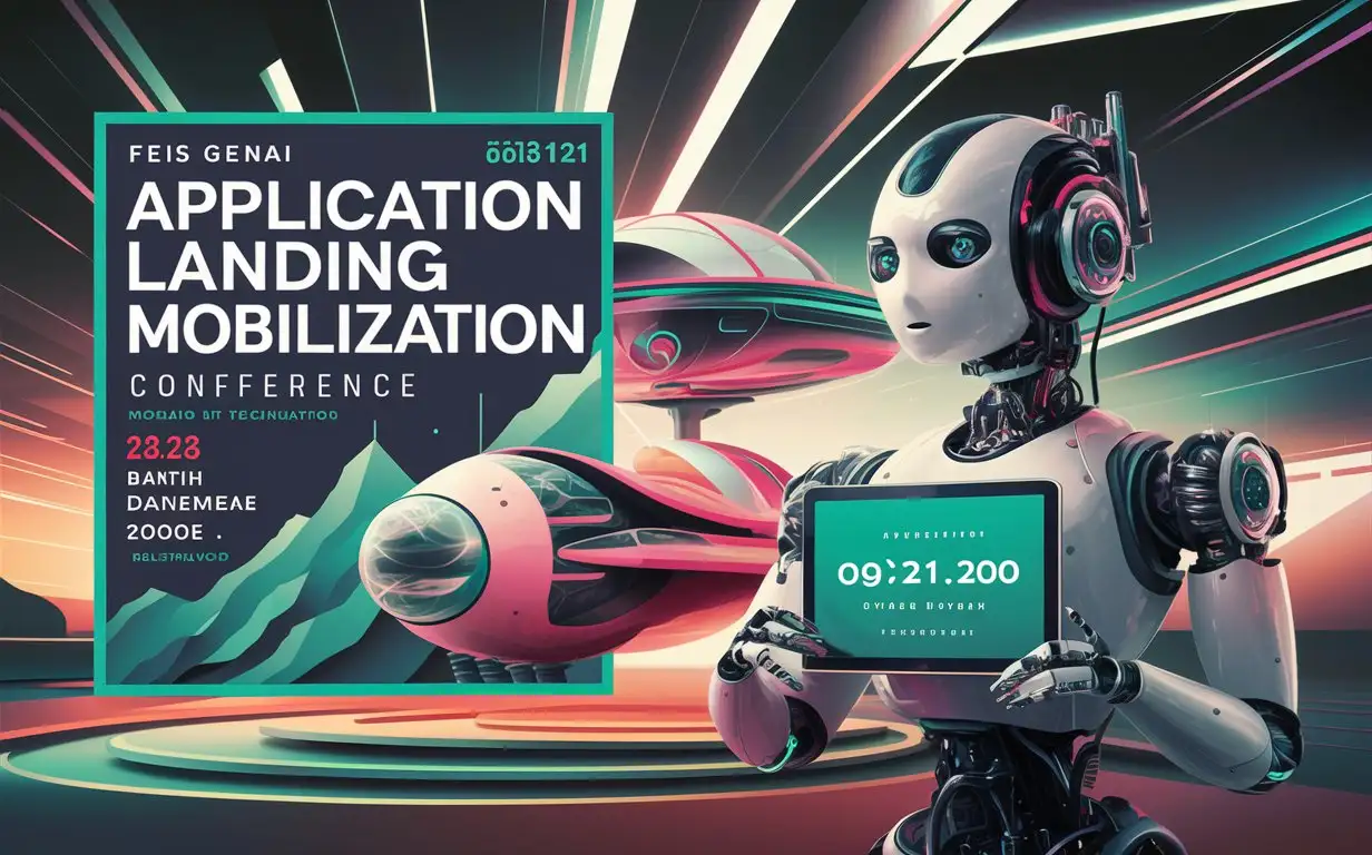 Poster for FEIS  GenAI's Application Landing Mobilization Conference