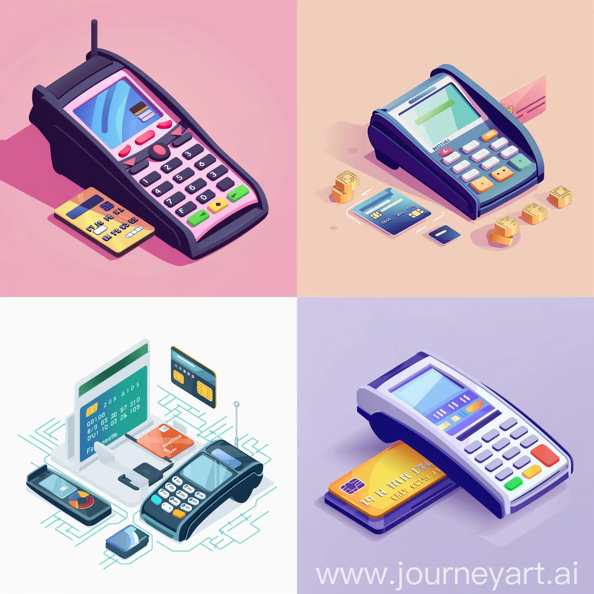 Credit-Card-Installment-Purchases-Platform-on-Minimal-Background