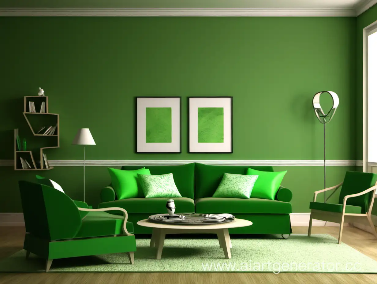 GreenToned-Living-Room-with-Modern-Decor