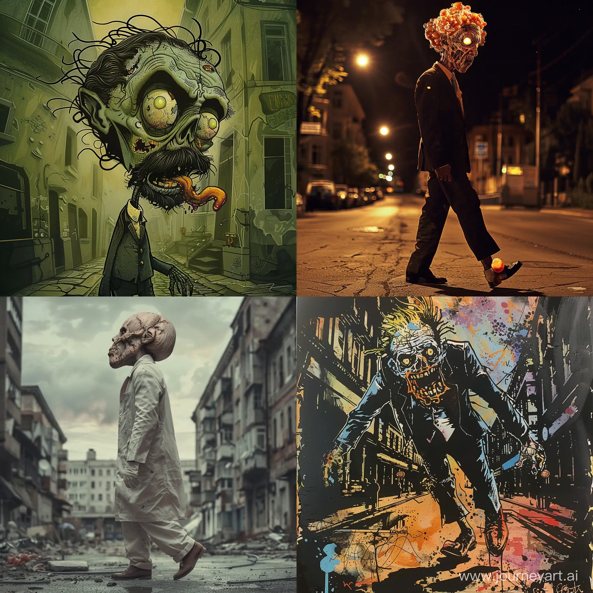Professor-Lushkin-Leads-Infected-Zombies-with-Marmalade-Sour-Heels