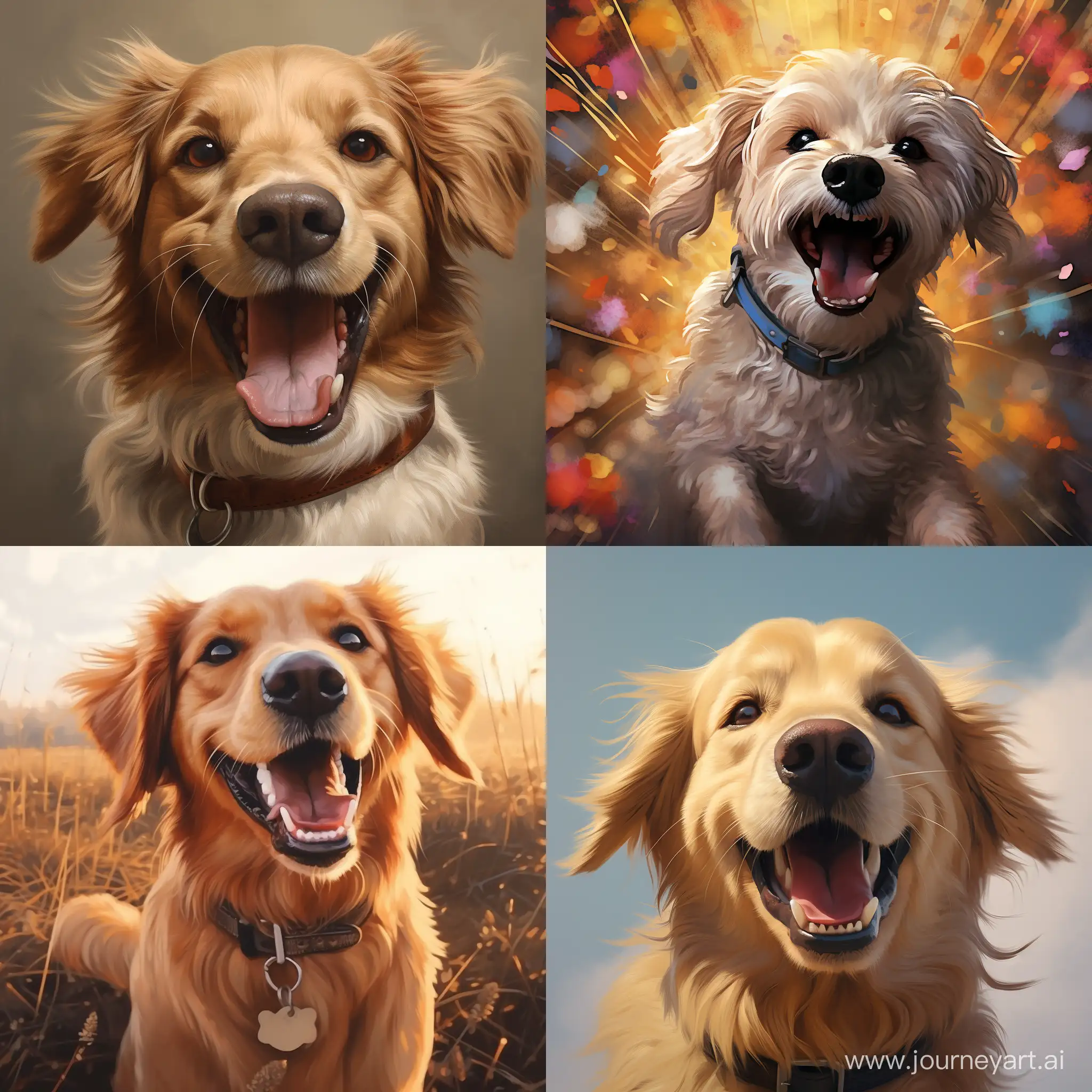 Joyful-Canine-Delight-Cheerful-Dog-in-a-11-Aspect-Ratio