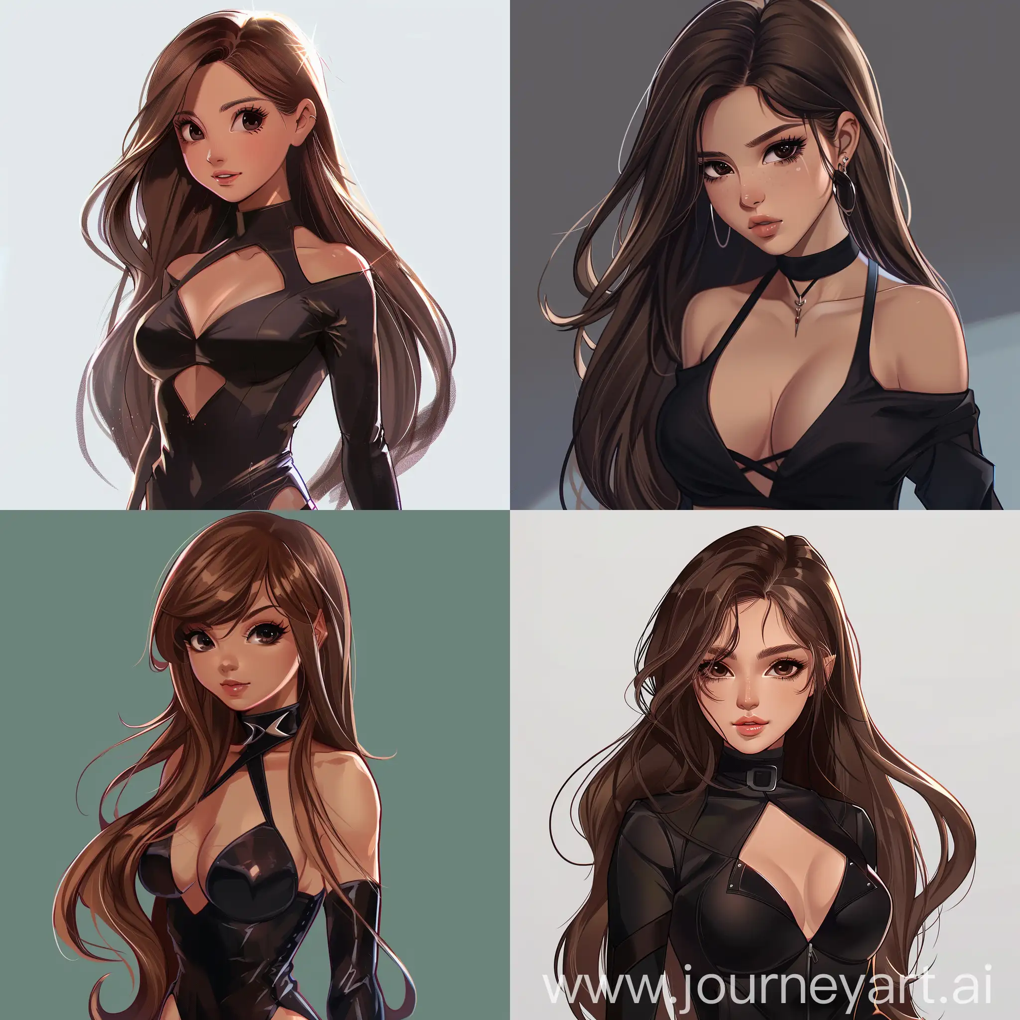 Sultry-Winx-Style-Digital-Art-Seductive-Brunette-in-Black-Outfit
