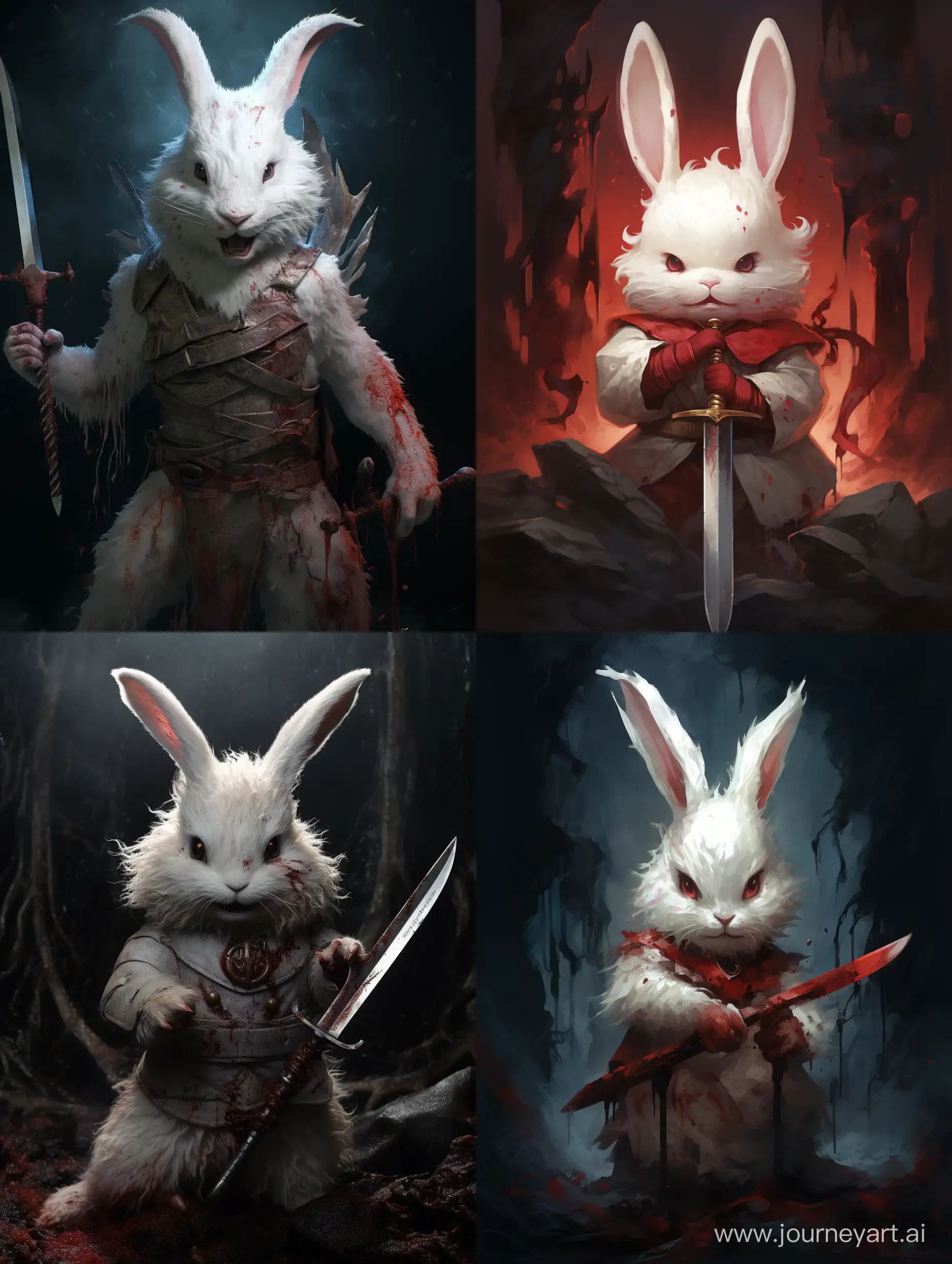 Cute-Menacing-Bunny-with-BloodStained-Knife