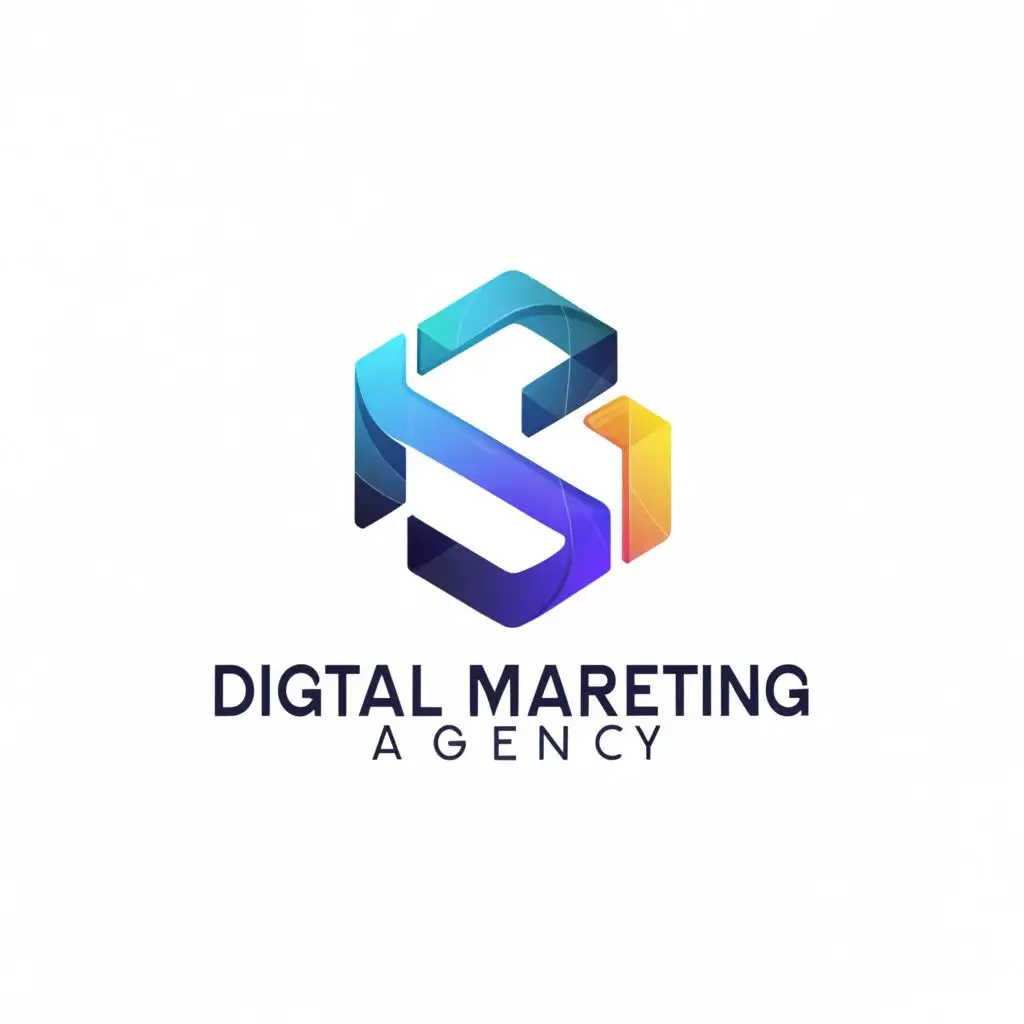 a logo design,with the text "SG digital marketing agency", main symbol:SG,Minimalistic,be used in Technology industry,clear background