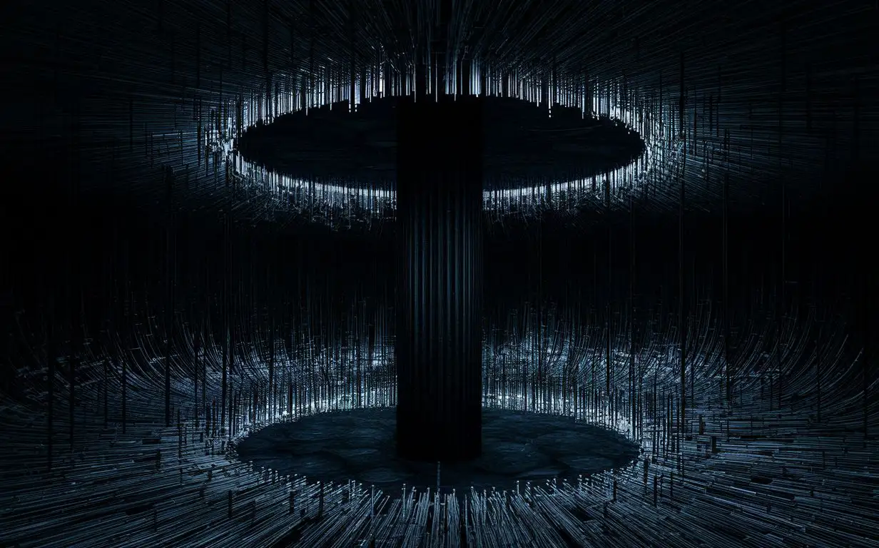 Mysterious-Dark-Chamber-with-Central-Column