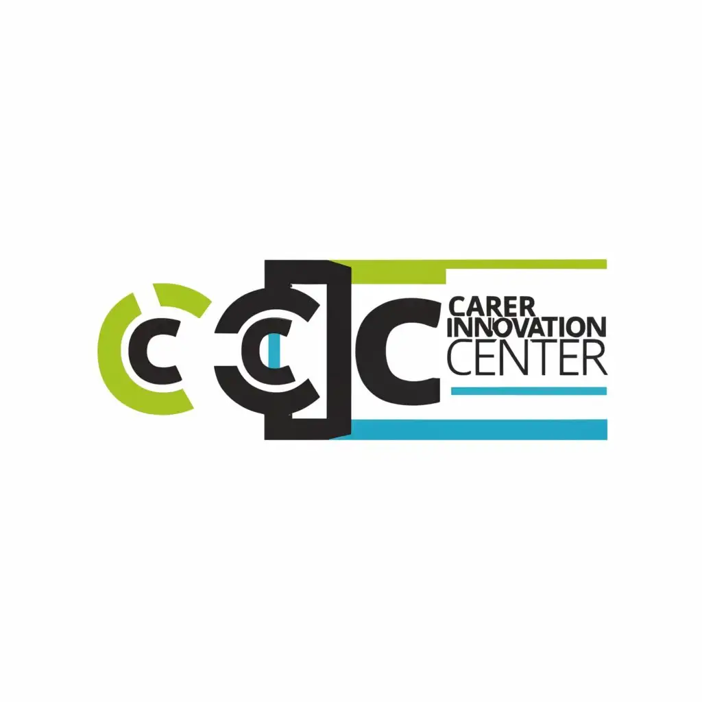 a logo design,with the text 'Career Innovation Center', main symbol:CIC,complex,clear background