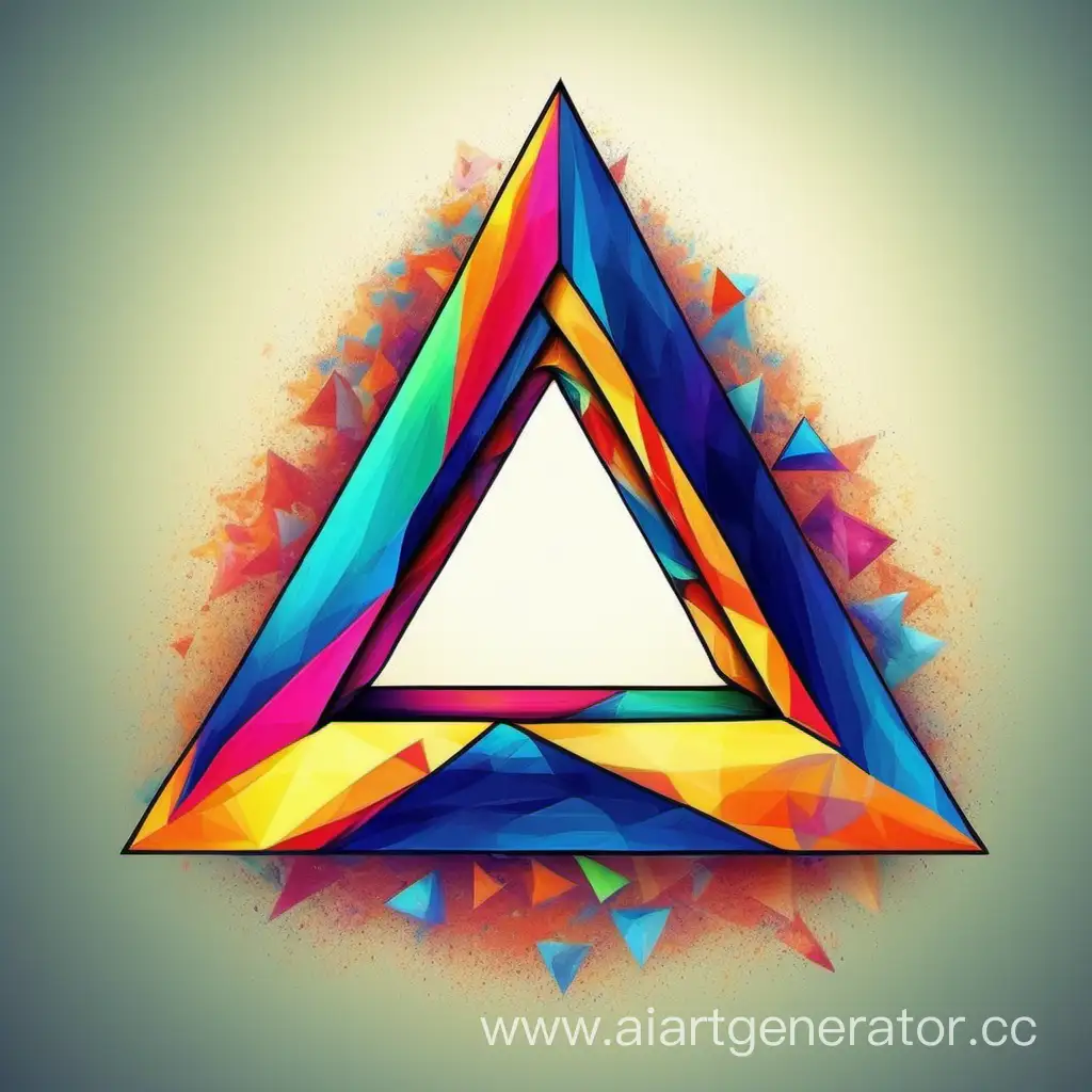 Vibrant-Eternal-Triangle-Artwork-for-Photoshop-Projects