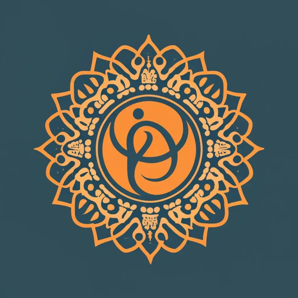 logo, mandala, with the text "Amber", typography, be used in Legal industry