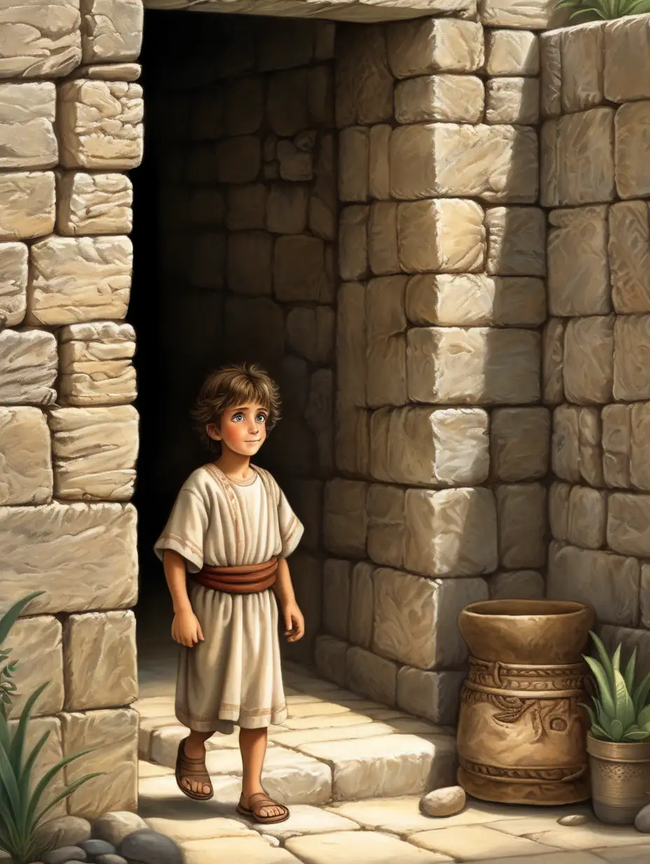 Curious Boy Tim Discovers Healing Wonders in Capernaum