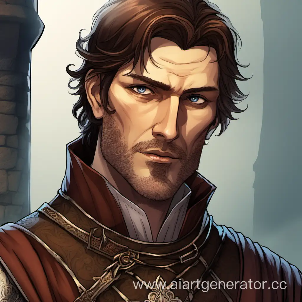 Medieval-Fantasy-Character-with-Dark-Chestnut-Hair-in-Fantasy-Setting
