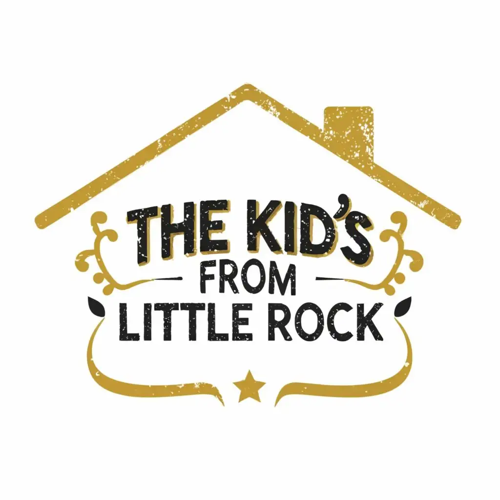 logo, home, with the text "The Kid's From Little Rock", typography, be used in Home Family industry