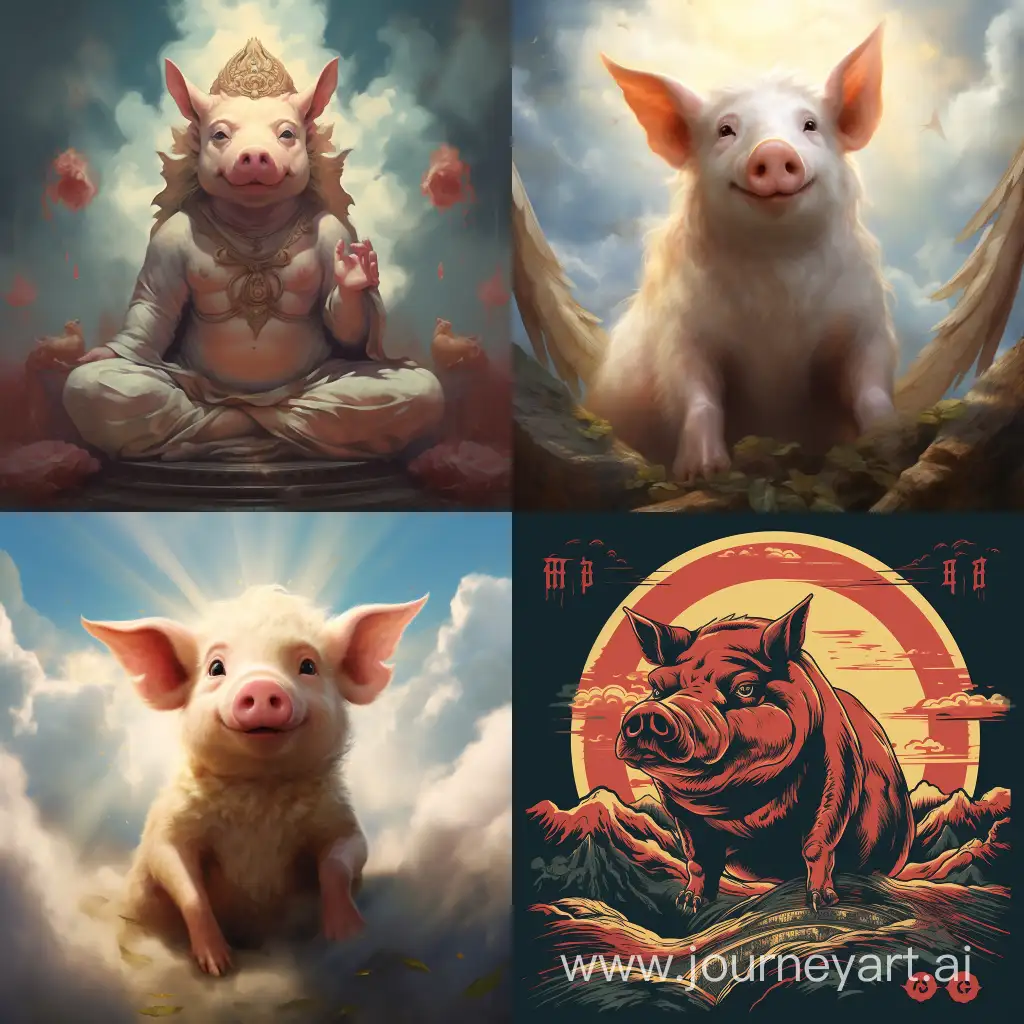 Divine-Swine-Sacred-Pig-with-Ethereal-Aura