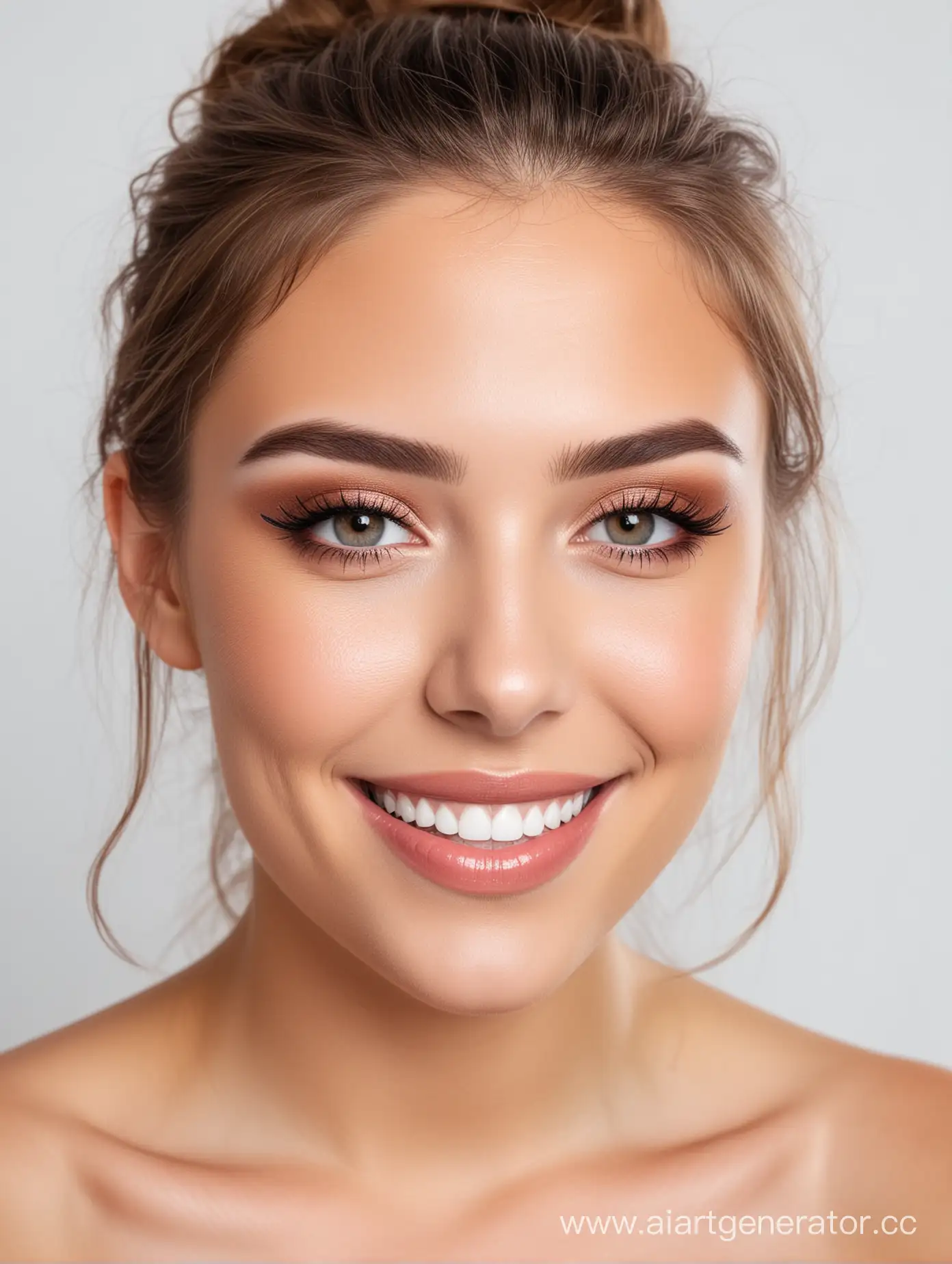 Cheerful-Girl-with-Vibrant-Makeup-on-Clean-Background