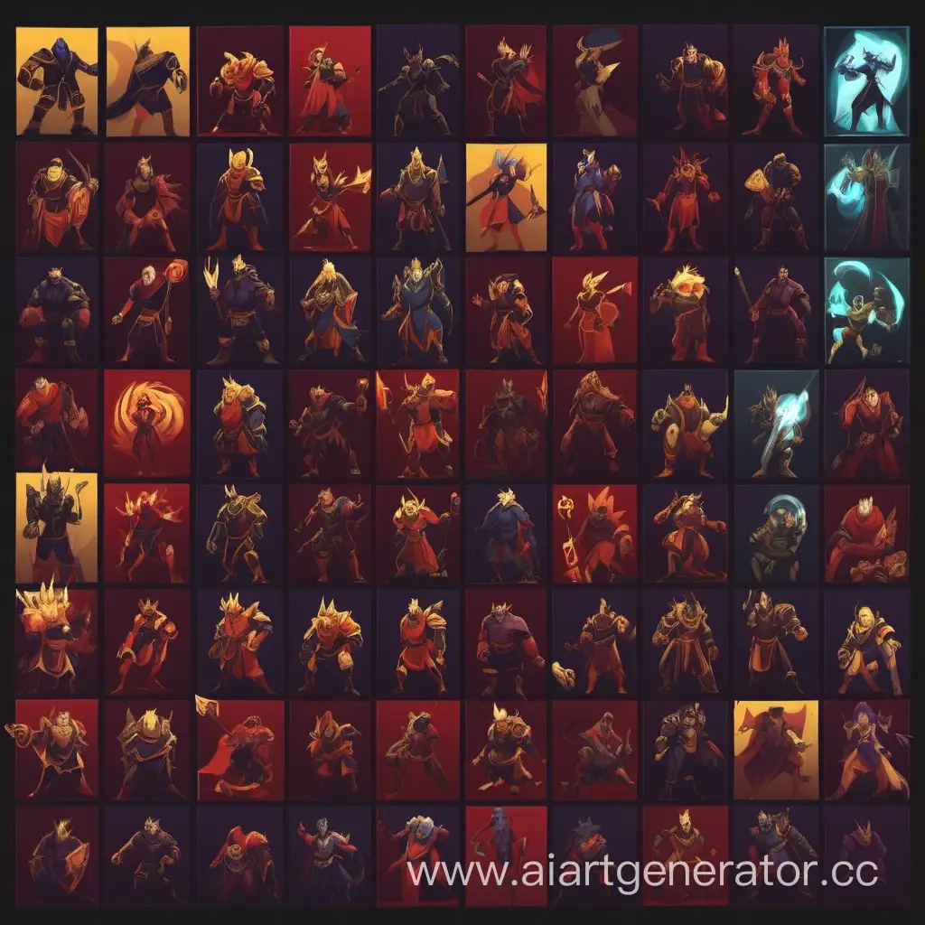 Dark-Shapes-Depicting-Dota-2-Heroes-in-a-Stunning-Tournament-Background