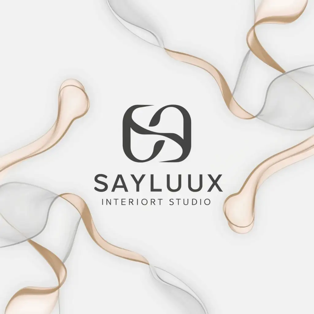 a logo design,with the text "seylux interior design studio  ", main symbol:Brand Name: Saylux

Design Brief:
Develop a professional signature-style logo for Saylux, an interior design brand known for its innovative and sophisticated approach. Craft a minimalist yet elegant signature that captures the essence of Saylux's design philosophy. Focus on creating a unique and memorable signature that reflects the brand's professionalism and expertise. Ensure that the signature is easily recognizable and versatile for use across various applications. Opt for a clean and modern font style that exudes sophistication and complements Saylux's aesthetic. The signature should be minimalistic and refined, suitable for use in interior design projects and branding materials. It should feature a clear background for seamless integration into different contexts.

Color Palette:
Select a refined color palette that enhances the signature's elegance and professionalism. Consider using neutral tones such as black or shades of gray to convey sophistication and versatility. Optionally, incorporate subtle accent colors for visual interest and brand recognition.

Additional Notes:

Ensure the signature design is scalable to maintain clarity and legibility across different sizes and formats.
Prioritize simplicity and elegance to ensure easy recognition and memorability.
Strive for a unique and distinctive signature that embodies Saylux's brand identity and values while resonating with its target audience.
Emphasize professionalism and creativity to convey Saylux's dedication to delivering exceptional interior design solutions.
,Moderate,be used in Construction industry,clear background