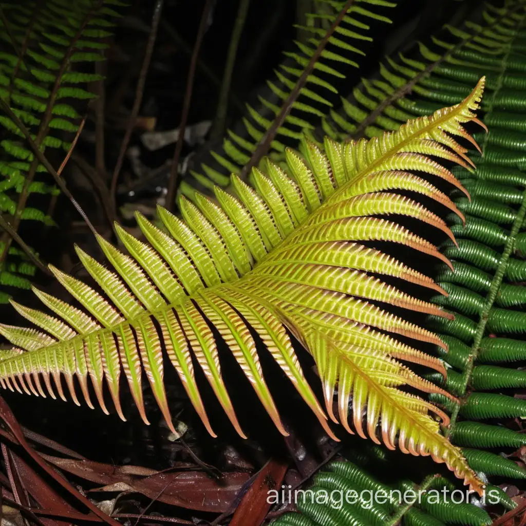 Lush-Greenery-Vibrant-Ferns-in-a-Tropical-Rainforest