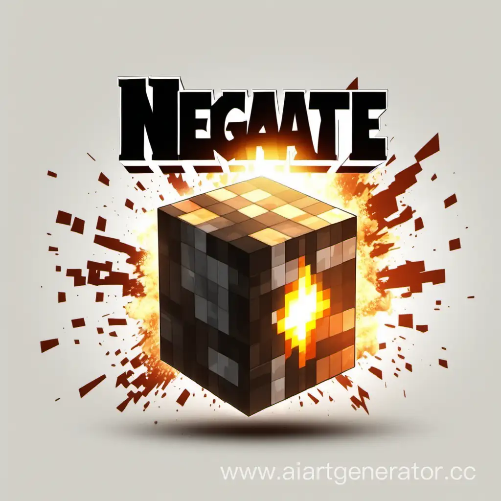 Minecraft-Plank-Block-Explosion-Unleashing-Negate