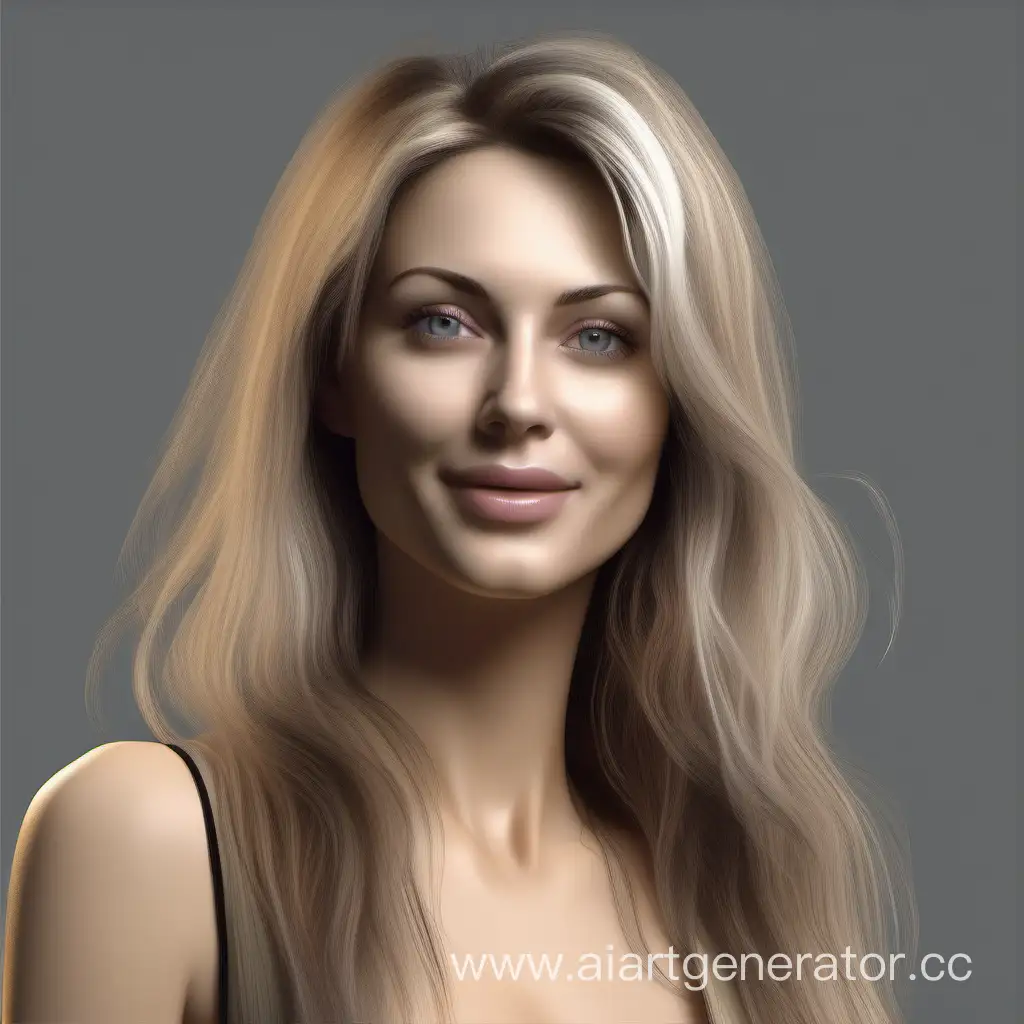 Captivating-30YearOld-Woman-in-Realistic-Portrait