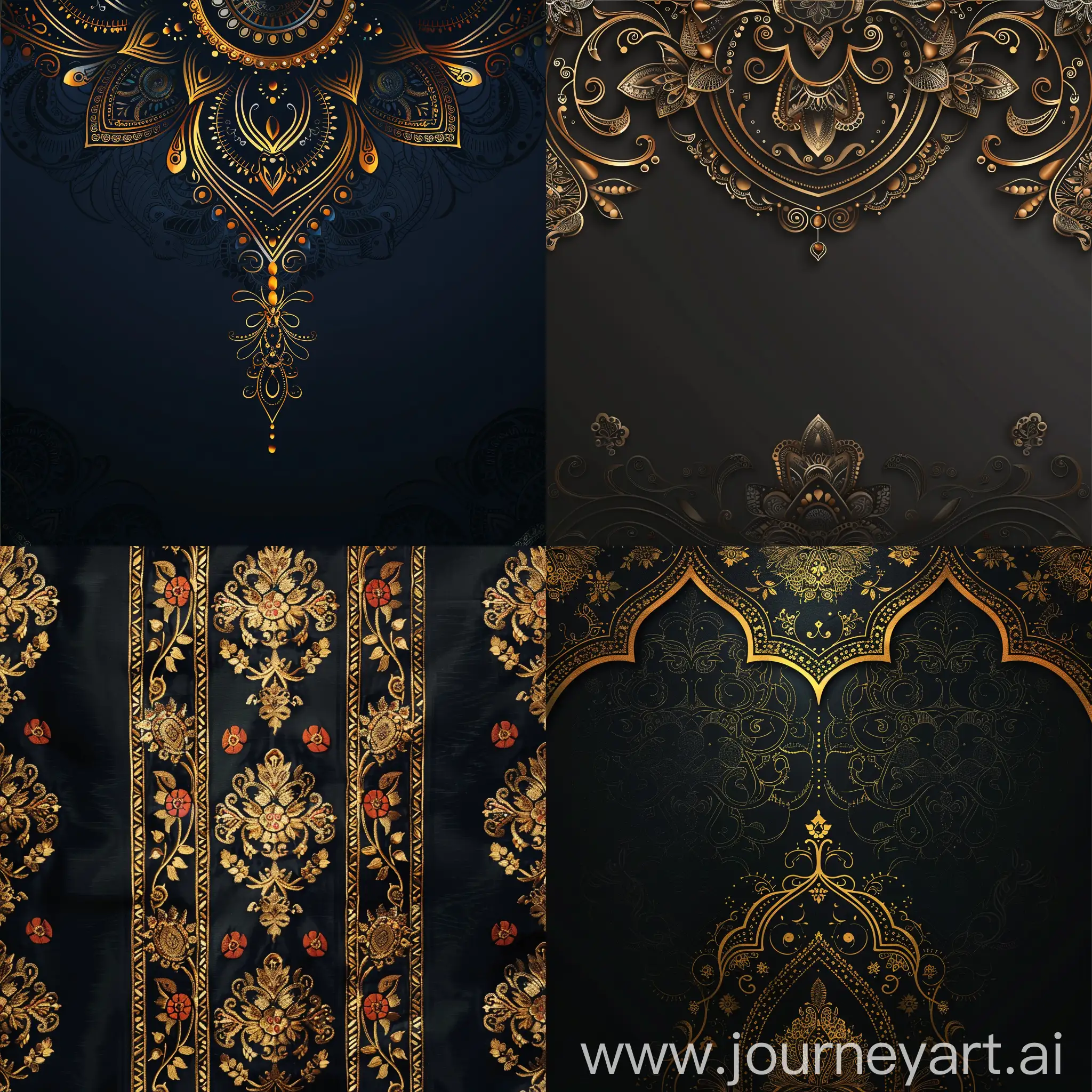 authentic indian luxury background in a bit dark color