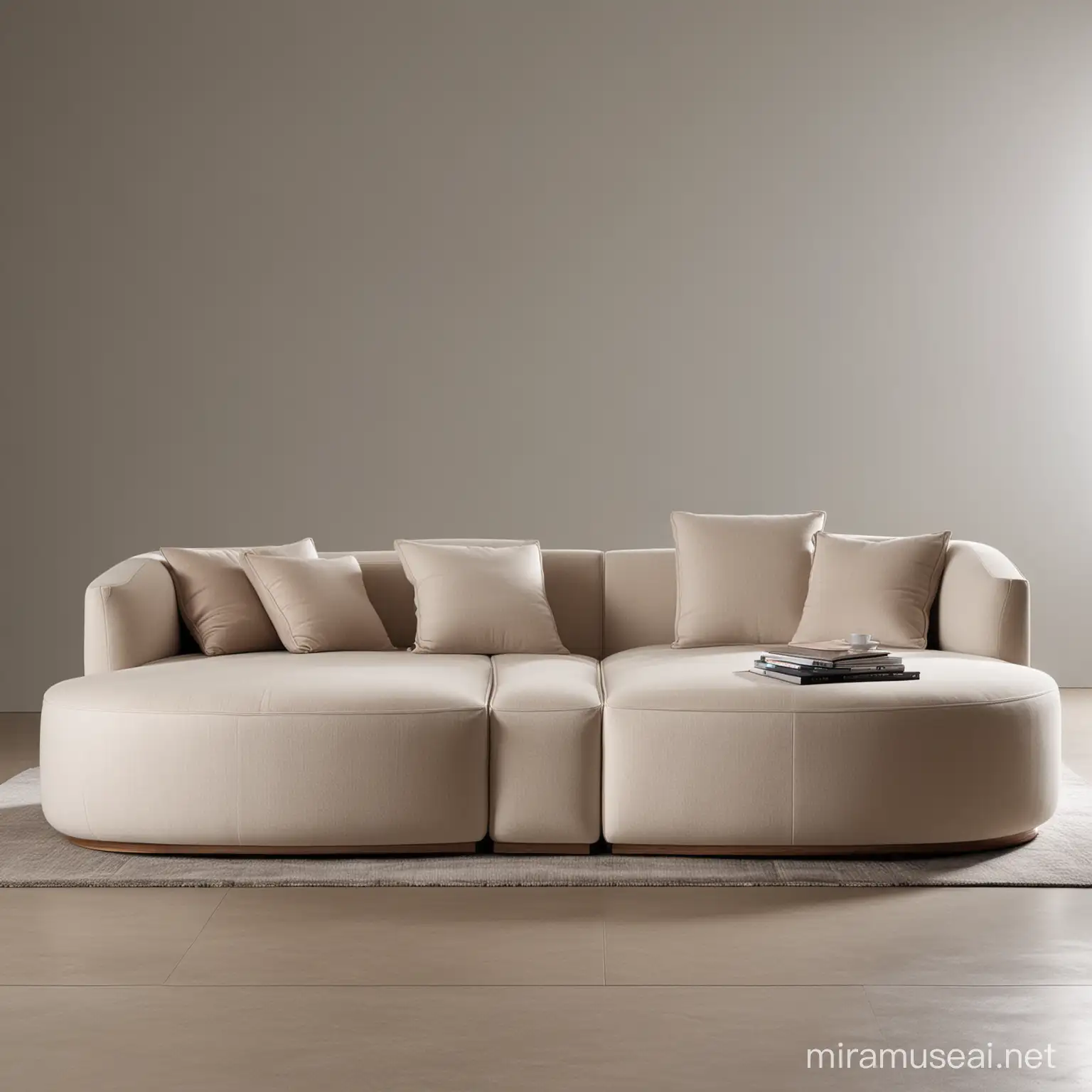 modern design, timeless lines, soft look, italian style, italian sofa, 3 seat,sectional, round sofa arm, minimalism, famous designs, secret, foot height 12 cm,modular sofa,%1 wooden work 