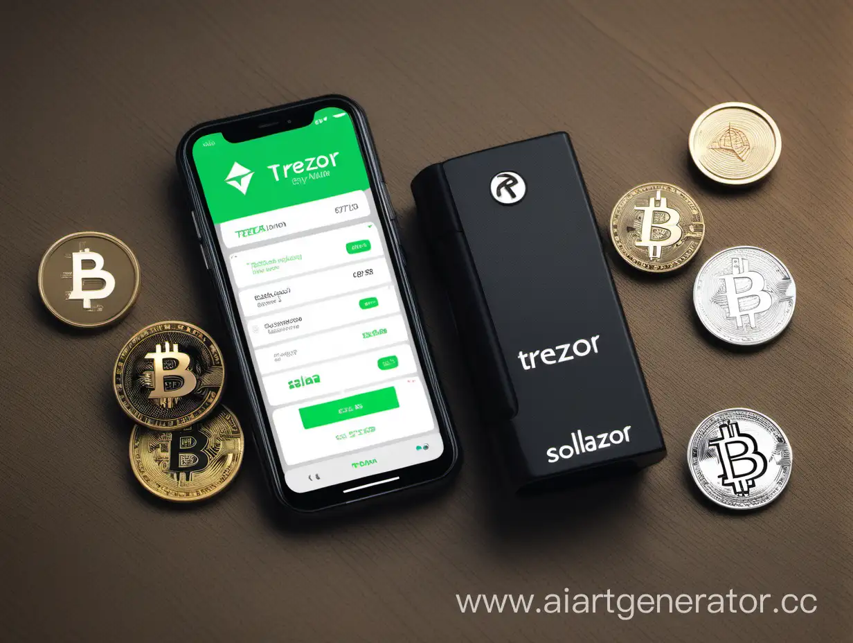Secure-Cryptocurrency-Management-with-Trezor-and-Solana-Wallet