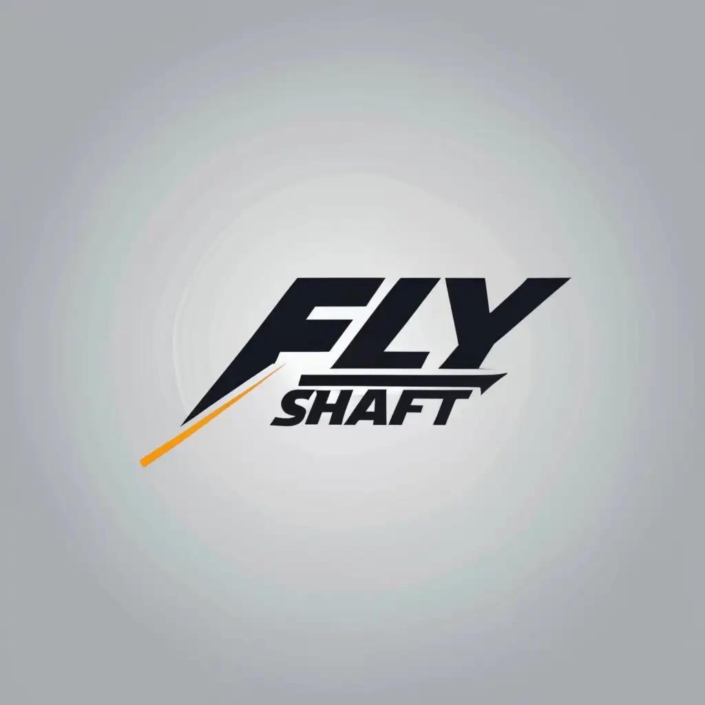logo, ufaobwotbwdc, with the text "Fly Shaft", typography, be used in Technology industry