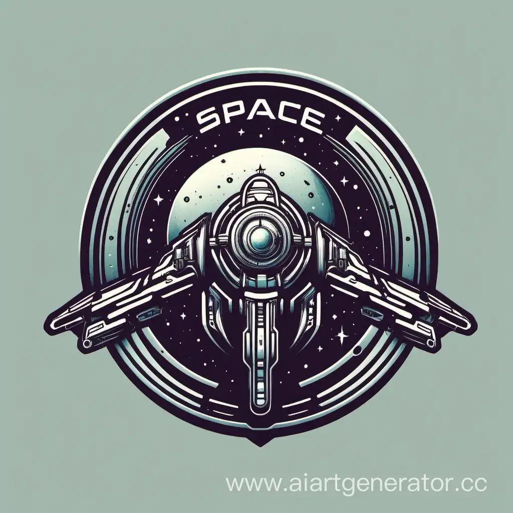 Futuristic-Space-Machine-Logo-Design