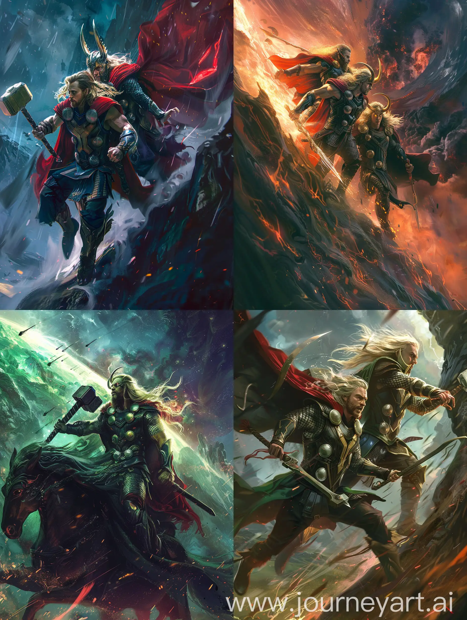 Thor-and-Loki-Journeying-Across-Realms-in-Detailed-Norse-Mythology-Scene