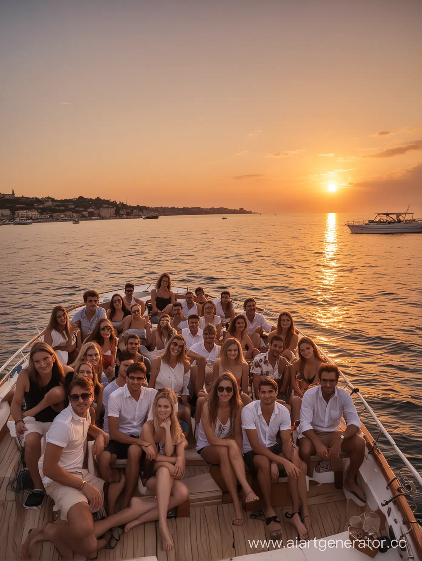 Elegant-Sunset-Boat-Cruise-with-Intellectual-Gathering