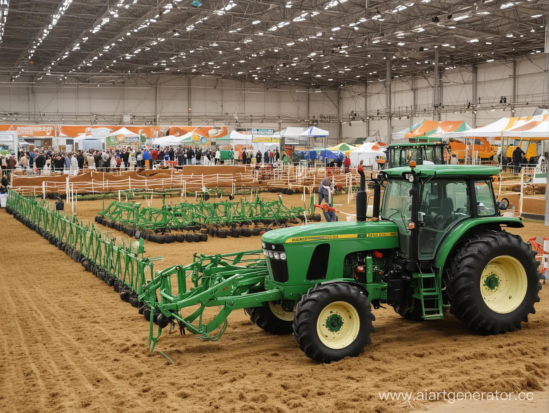 Vibrant-Agricultural-Exhibition-Farmers-Showcasing-Bountiful-Harvests-and-Livestock