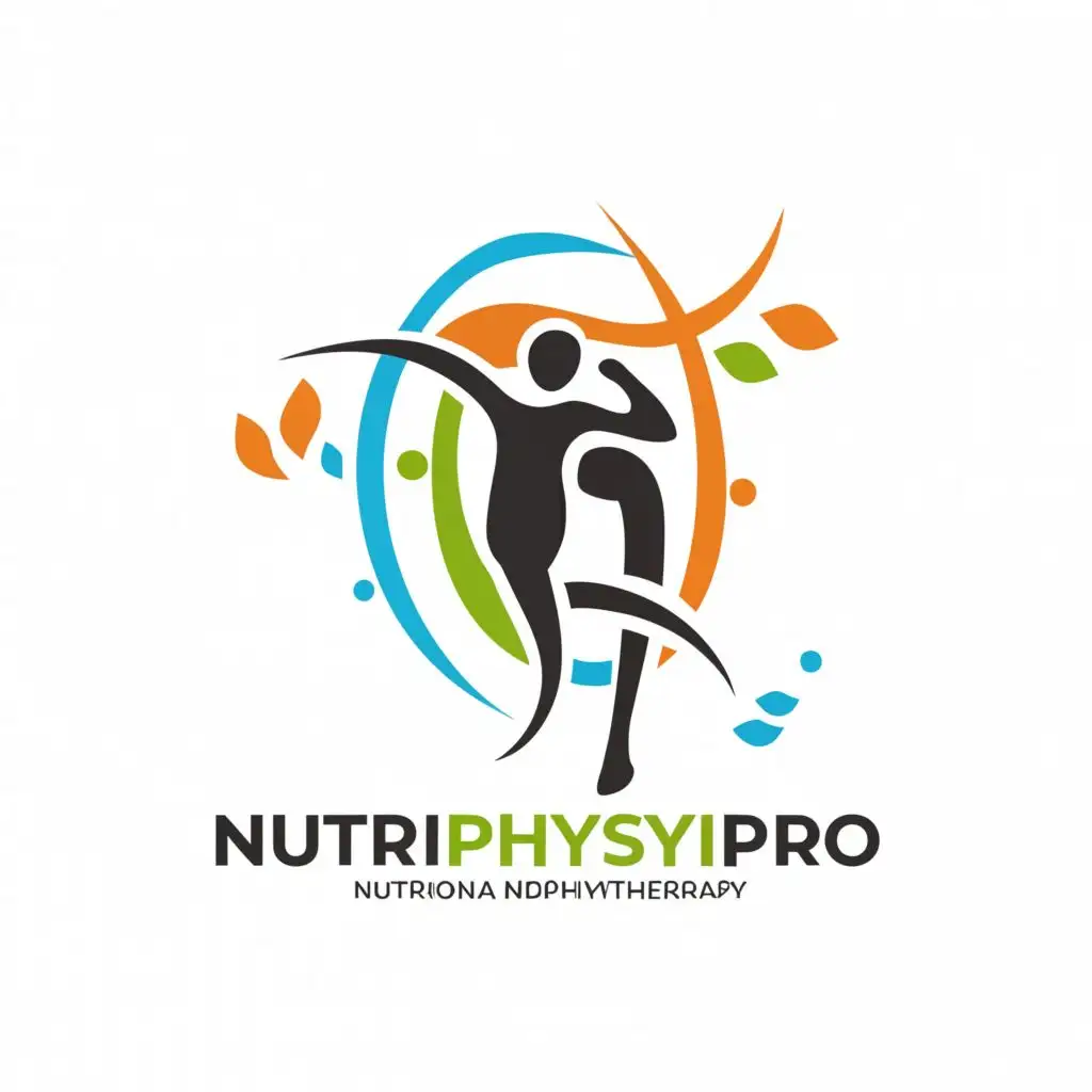 a logo design,with the text "Nutriphysiopro", main symbol:Nutrition and exercise physiotherapy,Moderate,be used in Education industry,clear background
