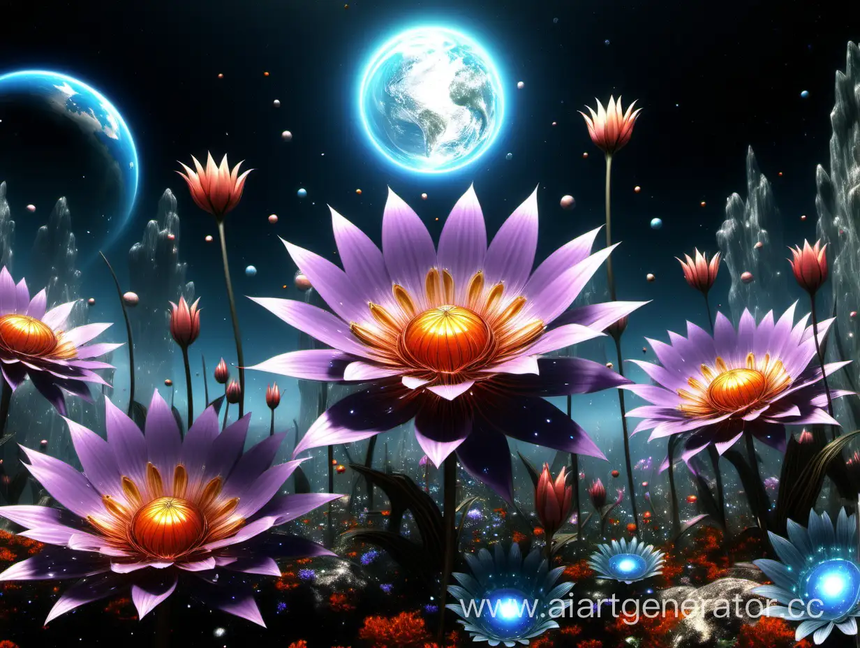 Vivid-Photorealistic-Astral-Flowers-Blossoming-in-an-Ethereal-World