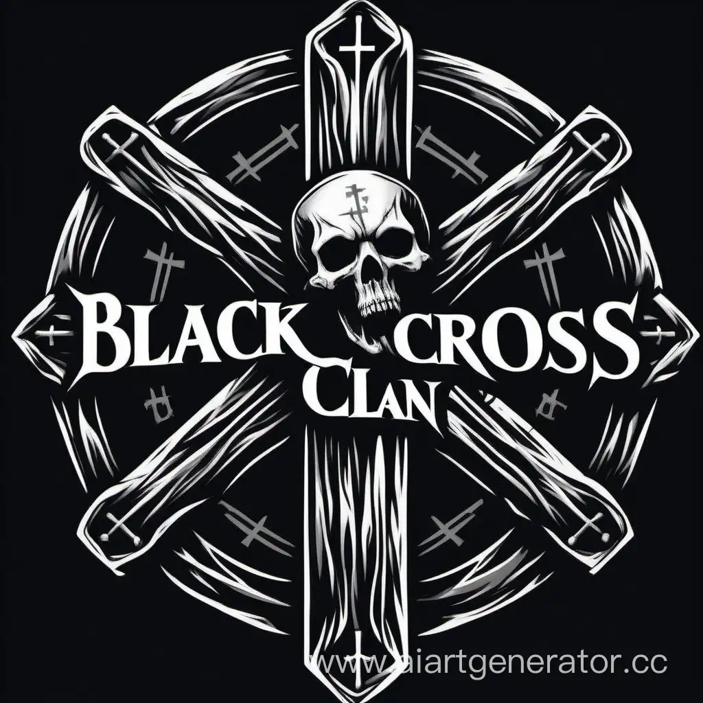 Black Cross clan logo bearing death